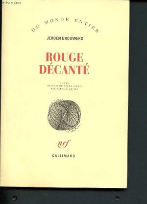 Image du vendeur pour Rouge dcant - Collection du monde entier mis en vente par Le-Livre