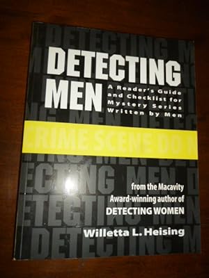 Seller image for Detecting Men: A Readers Guide and Checklist for Mystery Series Written by Women for sale by Gargoyle Books, IOBA