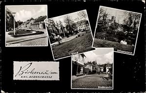Image du vendeur pour Ansichtskarte / Postkarte Birkenau im Odenwald Hessen, Straenpartie, Schloss, Schwanenteich mis en vente par akpool GmbH