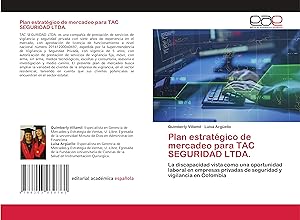 Seller image for Plan estratgico de mercadeo para TAC SEGURIDAD LTDA. for sale by moluna