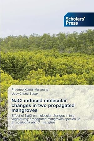 Bild des Verkufers fr NaCl induced molecular changes in two propagated mangroves zum Verkauf von moluna