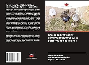 Bild des Verkufers fr Ajwain comme additif alimentaire naturel sur la performance des cailles zum Verkauf von moluna