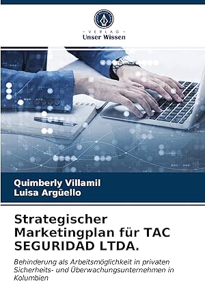 Seller image for Strategischer Marketingplan fr TAC SEGURIDAD LTDA. for sale by moluna