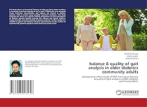 Bild des Verkufers fr balance & quality of gait analysis in older diabetes community adults zum Verkauf von moluna