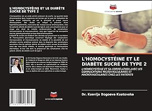 Seller image for L\ HOMOCYSTINE ET LE DIABTE SUCR DE TYPE 2 for sale by moluna