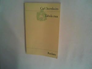 Tabula rasa: Ein Schauspiel