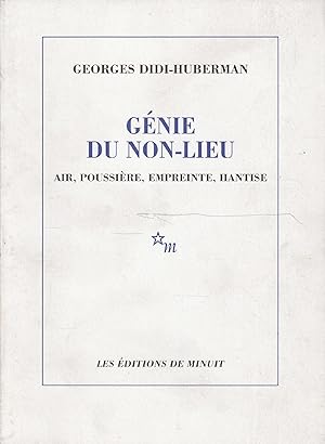 Seller image for G  nie du non-lieu : air, poussi  re, empreinte, hantise for sale by Messinissa libri