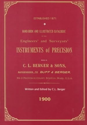 Seller image for Hand-Book and Illustrated Catalogue of the Engineers' and Surveyors' Instruments of Precision, 1900 for sale by GreatBookPrices