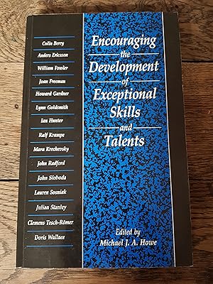 Imagen del vendedor de Encouraging the Development of Exceptional Skills and Talents a la venta por Lovely Books