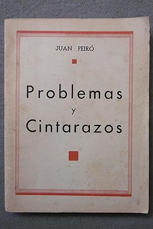 Image du vendeur pour PROBLEMAS Y CINTARAZOS. mis en vente par Auca Llibres Antics / Yara Prez Jorques