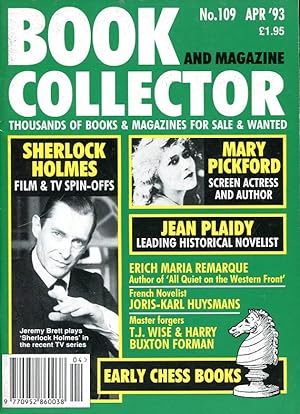Book and Magazine Collector : No 109 April 1993