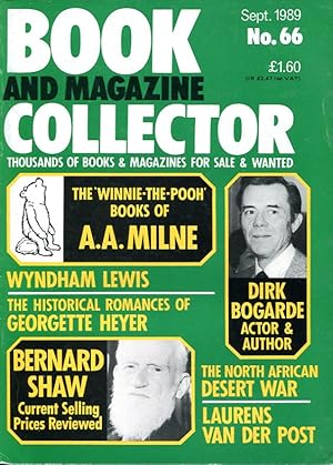 Book and Magazine Collector : No 66 September 1989