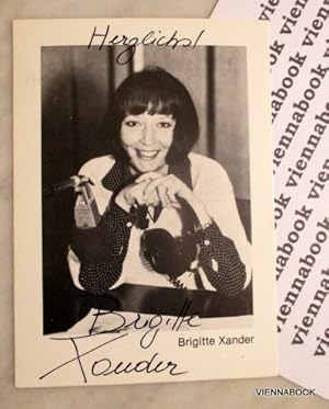 Brigitte Xander Autogrammkarte