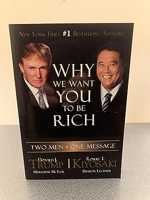 Imagen del vendedor de Why We Want You To Be Rich: Two Men, One Message [INCLUDES CD] [FIRST EDITION] a la venta por Vero Beach Books