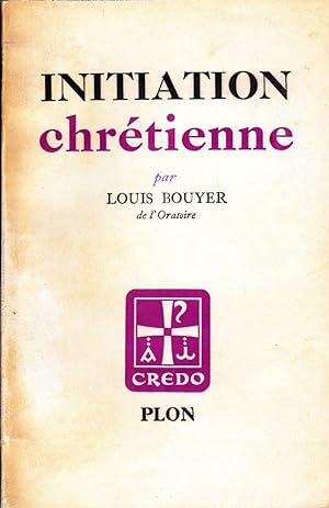 Imagen del vendedor de Initiation chrtienne. a la venta por Librairie  la bonne occasion