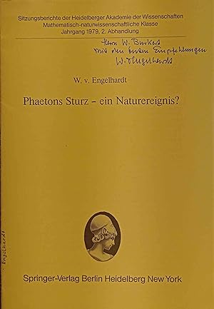 Phaetons Sturz, ein Naturereignis? : Vorgelegt in d. Sitzung vom 19. November 1977. Wolf v. Engel...