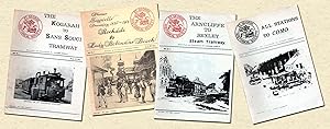 Seller image for Four St. George Historical Society Tramway Booklets Book 2: "The Kogarah to Sans Souci Tramway"; Book 3: "Thomas Saywell's Tramway, 1887-1914: Rockdale to Lady Robinson's Beach"; Book 4: "The Arncliffe to Bexley Steam Railway"; & Book 6: "All Stations to Como" for sale by lamdha books