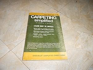Seller image for carpeting simplified for sale by ralph brandeal