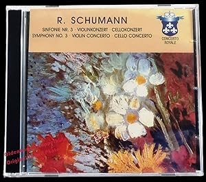 Seller image for R.Schumann: Sinfonie Nr. 3, Violinkonzert, Cellokonzert = Symphony No. 3, Violin Concerto, Cello Concerto - Cao,Kapp,Heger,Wagner,Landau for sale by Oldenburger Rappelkiste