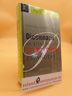 Seller image for Diccionario de uso de las preposiciones espaolas (DICCIONARIOS LEXICOS) for sale by Roland Antiquariat UG haftungsbeschrnkt