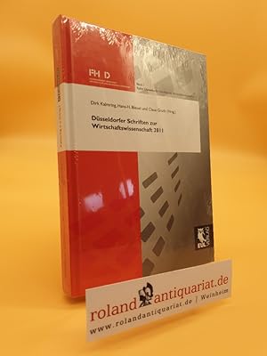 Bild des Verkufers fr Dsseldorfer Schriften zur Wirtschaftswissenschaft 2011 zum Verkauf von Roland Antiquariat UG haftungsbeschrnkt
