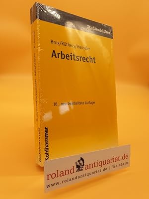 Seller image for Arbeitsrecht (Studienbcher Rechtswissenschaft) for sale by Roland Antiquariat UG haftungsbeschrnkt