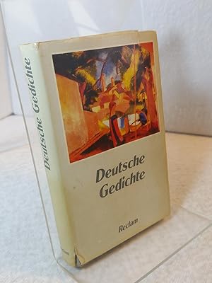 Deutsche Gedichte: Eine Anthologie herausgegeben von Dietrich Bode