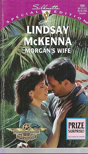 Bild des Verkufers fr Morgan's Wife (Morgan's Mercenaries: Love and Danger, Book 1) (Silhouette Special Edition, No. 986) zum Verkauf von Vada's Book Store