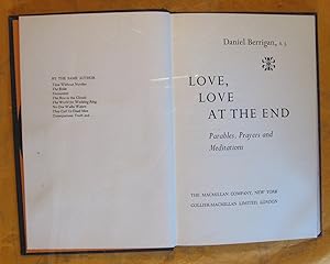 Seller image for Love, Love at the End for sale by Pistil Books Online, IOBA