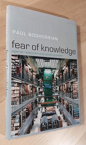 Seller image for Fear of Knowledge. Against Relativism and Constructivism for sale by Llibres Bombeta