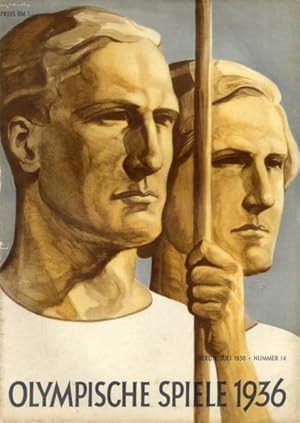 Olympiade 1936 Heft 14, Olympischen Spiele 1936, Felix Albrecht