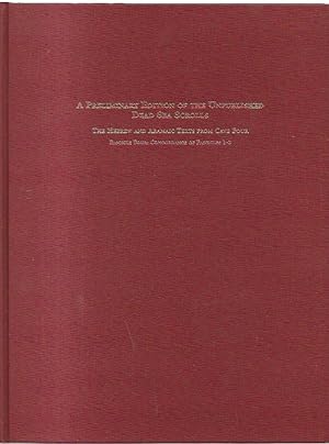 Bild des Verkufers fr A Preliminary Edition of the Unpublished Dead Sea Scrolls The Hebrew and Aramaic texts from cave Four. Fascicle Four: Concordance of Fascicles 1-3. zum Verkauf von City Basement Books