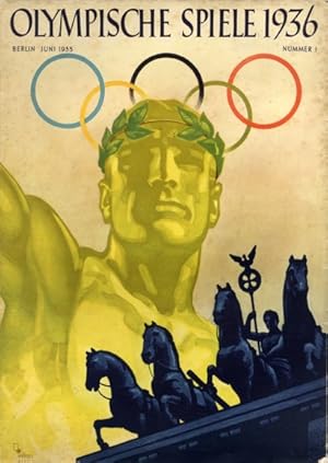 Olympiade 1936 Heft 1, Olympischen Spiele 1936, Franz Würbel