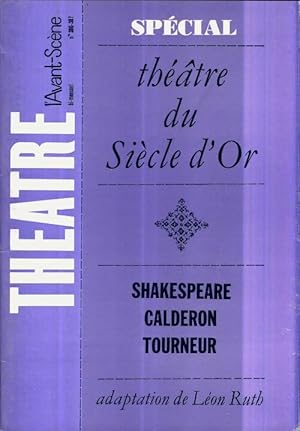 Image du vendeur pour L'avant-sc?ne th??tre Revue n?386-387 : Th??tre du si?cle d'or - Collectif mis en vente par Book Hmisphres