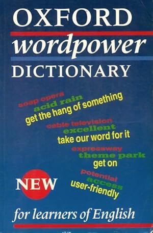 Imagen del vendedor de Wordpower dictionary for learners of English - Collectif a la venta por Book Hmisphres