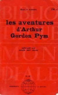 Image du vendeur pour Aventures d'Arthur Gordon Pym - Edgar Allan Poe mis en vente par Book Hmisphres