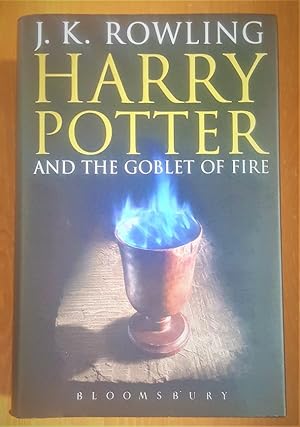 Image du vendeur pour Harry Potter and the Goblet of Fire, (Adult Edition) mis en vente par Collector's Corner