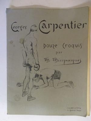 Georges Carpentier : douze croquis