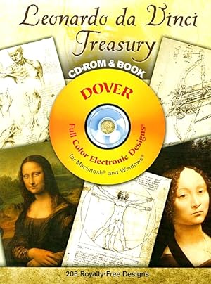 Immagine del venditore per Leonardo da Vinci Treasury: CD-ROM and Book venduto da LEFT COAST BOOKS