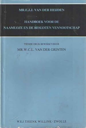 Image du vendeur pour Handboek voor de Naamloze en de Besloten Vennootschap mis en vente par Bij tij en ontij ...