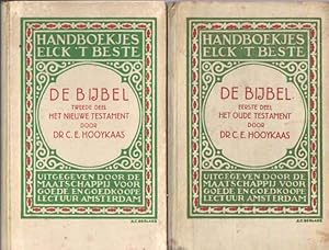 Imagen del vendedor de De bijbel. Eerste deel: Het Oude Testament; Tweede deel: Het Nieuwe Testament a la venta por Bij tij en ontij ...