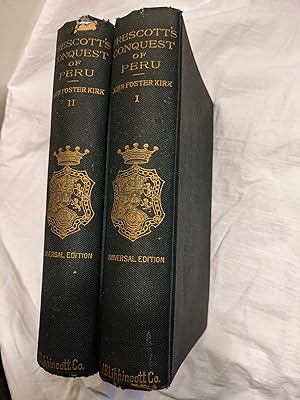 HISTORY OF THE CONQUEST OF PERU; UNIVERSAL EDITION, 2 VOLUMES