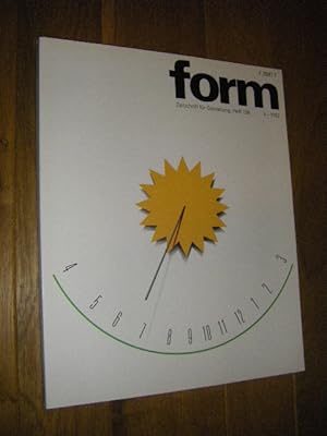 form. Zeitschrift für Gestaltung. Ausgabe 138, II - 1992