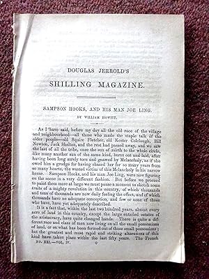 Seller image for Douglas Jerrold's Shilling Magazine, Vol. IV No XXI. September 1846. for sale by Tony Hutchinson