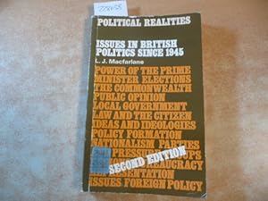 Bild des Verkufers fr Issues in British politics since 1945 zum Verkauf von Gebrauchtbcherlogistik  H.J. Lauterbach