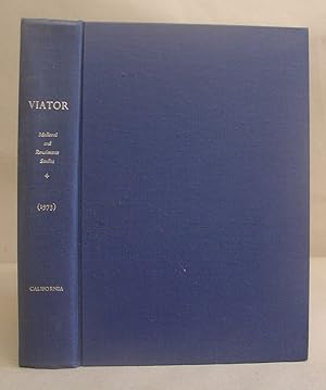 Image du vendeur pour Viator - Medieval And Renaissance Studies Volume 4 ( 1973 ) mis en vente par Eastleach Books