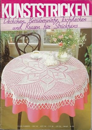 Kunststricken Deckchen, Bettüberwürfe, Tischdecken und Kragen für Strickfans - Spezialnummer Best...