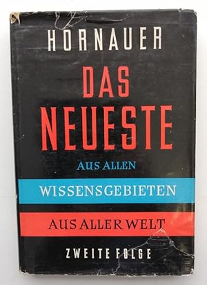 Seller image for Das Neueste aus allen Wissensgebieten aus aller Welt. 2. Folge. Textillustrationen von Erwin Metz for sale by Der Buchfreund