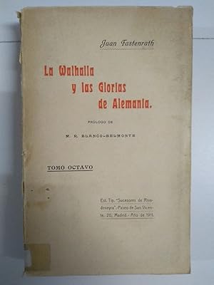 Bild des Verkufers fr La Walhalla y las Glorias de Alemania, VIII zum Verkauf von Libros Ambig