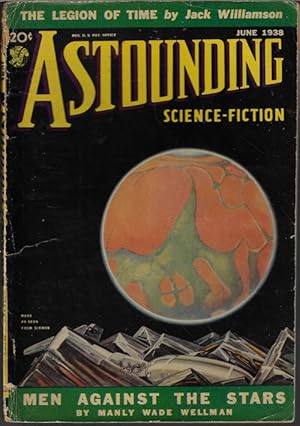 Bild des Verkufers fr ASTOUNDING Science-Fiction: June 1938 ("The Legion of Time"; "Three Thousand Years!") zum Verkauf von Books from the Crypt